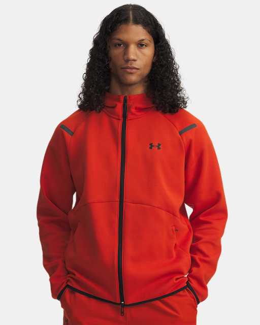 Sweat à capuche entièrement zippé UA Unstoppable Fleece pour homme Sweat à capuche entièrement zippé UA Unstoppable Fleece pour homme